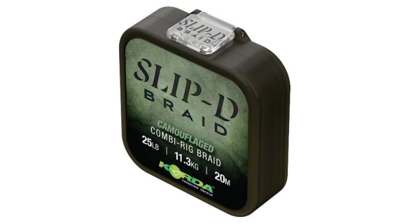 KORDA - Naväzcová šnúra Slip-D Braid 25 lb 20 m