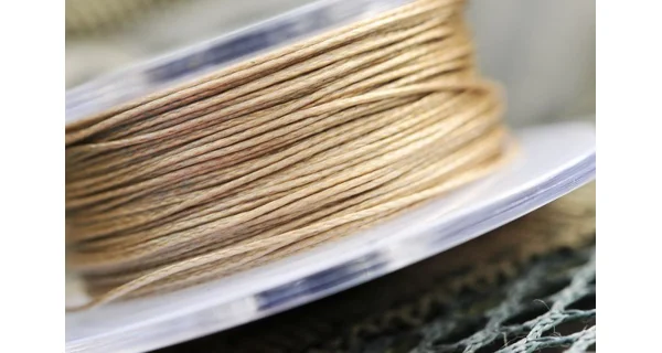 KORDA - Náväzcová šnúra Super Natural Gravel Brown 20 m 25 lb