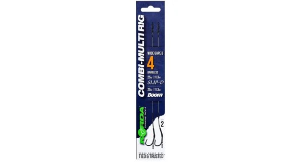 KORDA - Náväzec Combi Multi Rig Wide Gape B veľ. 4 25 lb 2 ks