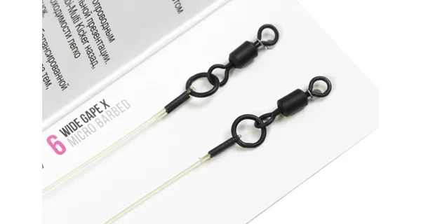 KORDA - Náväzec Combi Multi Rig Wide Gape X veľ. 6 25 lb 2 ks