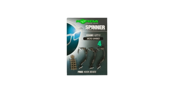 KORDA - Náväzec Spinner Hook Section Kurv vel.4 3 ks