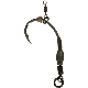 KORDA - Náväzec Spinner Hook Sections Krank veľ. 4 3 ks