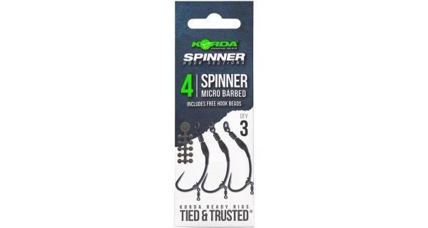 KORDA - Náväzec Spinner Hook Sections veľ. 4