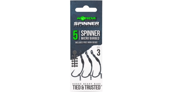 KORDA - Náväzec Spinner Hook Sections veľ. 5