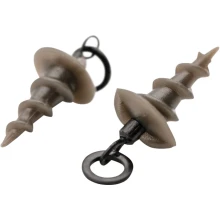 KORDA - Obratlík Micro Ring Swivel Bait Screw Medium 5 ks