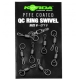 KORDA - Obratlík PTFE QC Ring Swivel veľ. 11