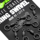KORDA - Obratlík PTFE Ring Swivel veľ. 11 8 ks