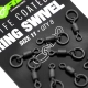 KORDA - Obratlík PTFE Ring Swivel veľ. 11 8 ks