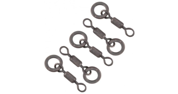 KORDA - Obratlík s krúžkom Micro Ring Swivel 10 ks veľ. Medium
