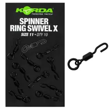 KORDA - Obratlík Spinner Ring Swivel X veľ. 11 10 ks