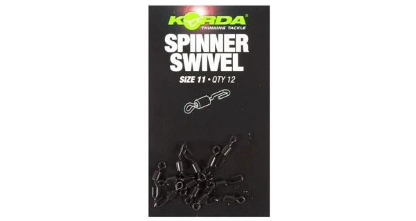 KORDA - Obratlík Spinner Swivel veľ. 11 12 ks