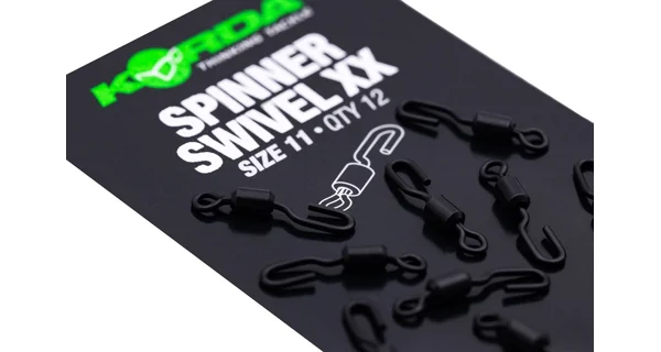 KORDA - Obratlík Spinner Swivel XX veľ. 11 12 ks