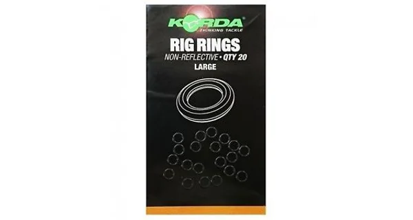 KORDA - Oceľové krúžky rig ring micro 20 ks