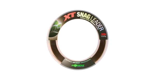KORDA - Odhodový monofil XT Snag Leader 0,65 mm 60 lb Nylon 100 m