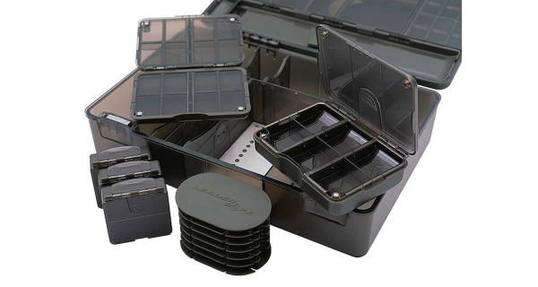 KORDA - Organizér Tackle Box Bundle Deal + Krimpovacie kliešte
