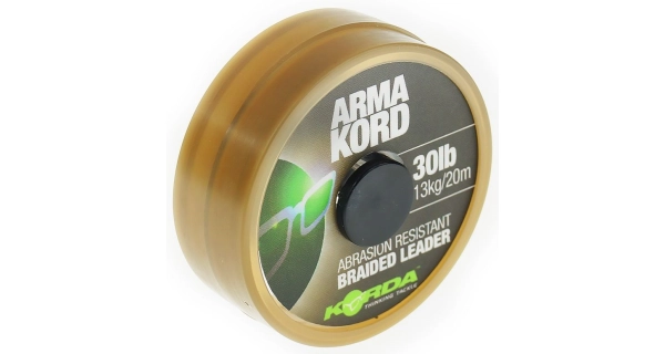 KORDA - Pletená šnúrka Arma Kord 30 lb 20 m Brown