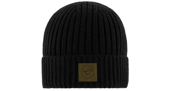 KORDA - Pletená zimná čiapka LE Fishermen Beanie Black