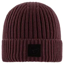 KORDA - Pletená zimná čiapka LE Fishermen Beanie Burgundy