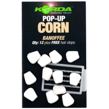 KORDA - Pomaly potápavá umelá kukurica Slow Sinking Corn Banoffee White 12 ks