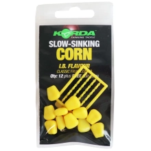 KORDA - Pomaly potápavá umelá kukurica Slow Sinking IB Corn Yellow 12 ks