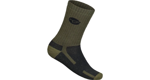 KORDA - Ponožky Kore Merino Wool Sock Olive veľ. 41-43