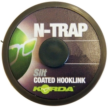 KORDA - Poťahovaná šnúrka N-Trap Soft Silt 15 lb čierna 20 m