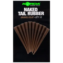 KORDA - Prevleky proti zamotaniu Naked Tail Rubber Gravel/Clay