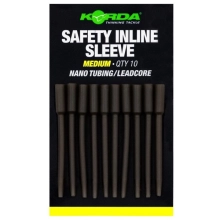 KORDA - Prevleky Safety Inline Sleeve Nano Tubing Leadcore Medium 10 ks