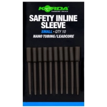 KORDA - Prevleky Safety Inline Sleeve Nano Tubing Leadcore Small 10 ks