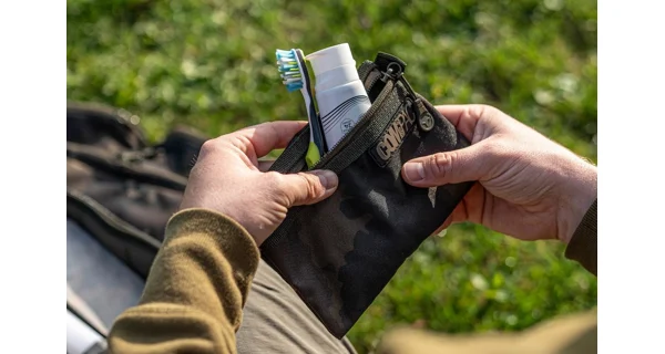 KORDA - Puzdro Compac Wallets Dark Kamo Set 3 ks