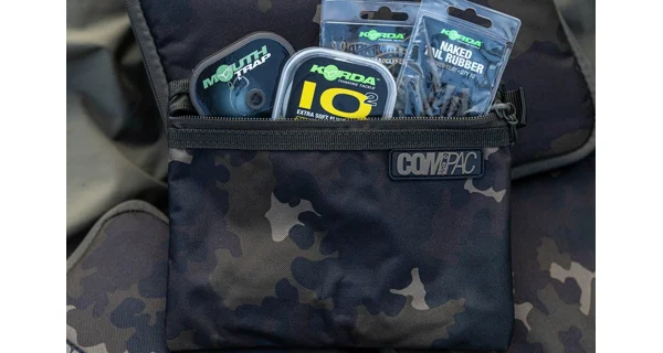 KORDA - Puzdro Compac Wallets Dark Kamo Set 3 ks