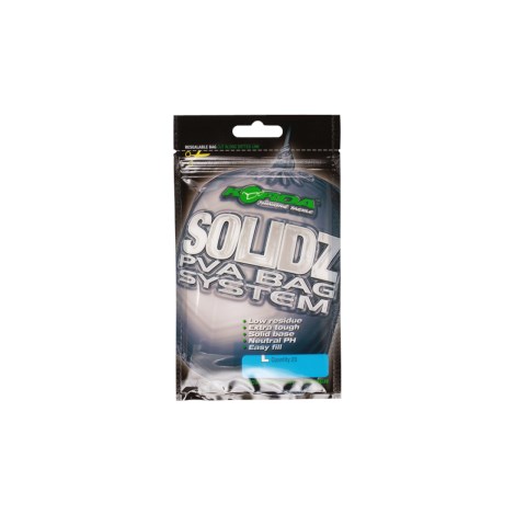 KORDA - PVA vrecká Solidz Large 20 ks 85 x 110 mm