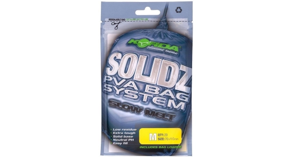 KORDA - PVA Vrecko Solidz Slow Melt PVA Bags veľ. M