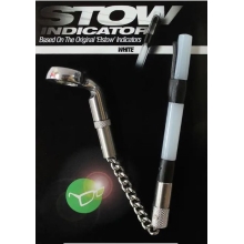 KORDA - Retiazkový swinger Complete Stow Indicator White Biely