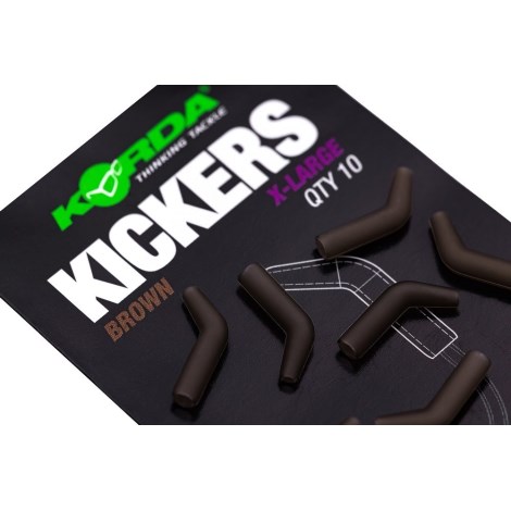 KORDA - Rovnátka Kickers Brown veľ. XL 10 ks