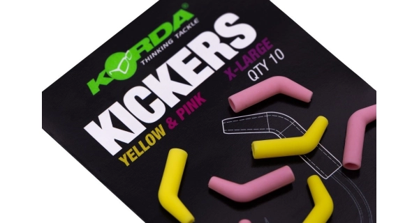 KORDA - Rovnátka Kickers Yellow Pink veľ. XL 10 ks