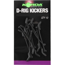KORDA - Rovnátka na háčik D-Rig Kickers Green veľ. M 10 ks