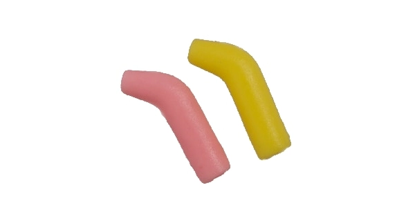 KORDA - Rovnátka na háčik Kickers Large Yellow Pink 10 ks