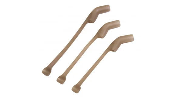 KORDA - Rovnátka Spinner D-Rig Kickers Green & Brown Medium 10 ks