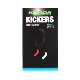 KORDA - Rovnátko na háčik Kickers Large White Red 10 ks