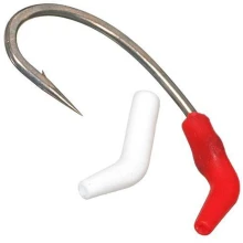 KORDA - Rovnátko na háčik Kickers Medium White Red 10 ks