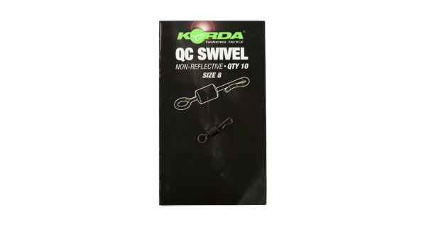 KORDA - Rýchlovýmenný obratlík Quick Change Swivel Veľ. 8