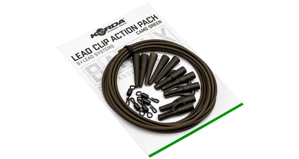KORDA - Set závesok Basix Lead Clip Action Pack