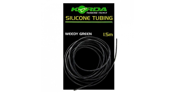 KORDA - Silikónová hadička Silicone Tubing 0,5 mm 1,5 m Green