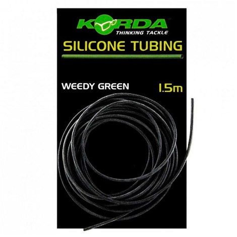 KORDA - Silikónová hadička Silicone Tubing 0,5 mm 1,5 m Green