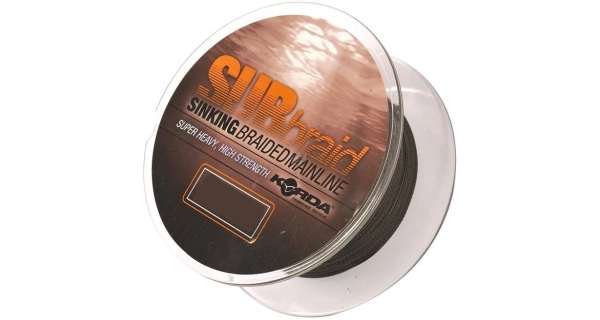 KORDA - Šnúra Sub Braid 0,34 mm 20 lb 1200 m