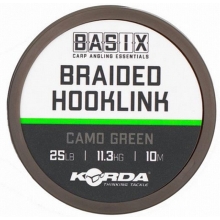 KORDA - Šnúrka Basix Braided Hooklink 25 lb 10 m