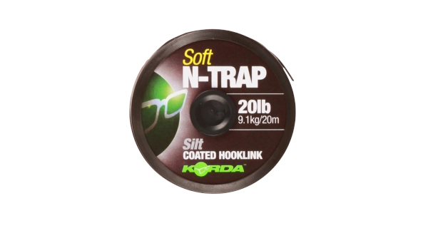 KORDA - Šnúrka poťahovaná N-Trap Soft 30 lb hnedá 20 m