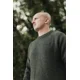 KORDA - Sveter Mindset Fisherman Knitted Sweater Dark Olive veľ. 4XL