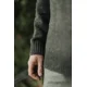 KORDA - Sveter Mindset Fisherman Knitted Sweater Dark Olive veľ. M